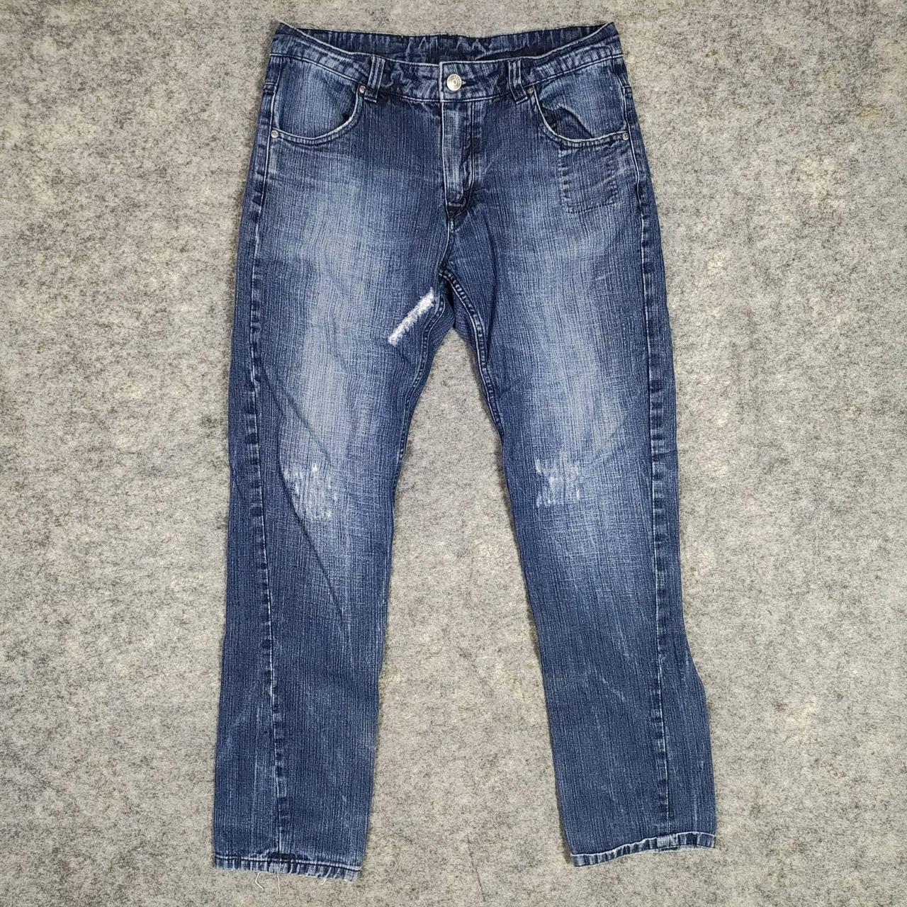 Zippo Lighters Y2K Jeans Mens 34 Straight Leg Mid... - Depop
