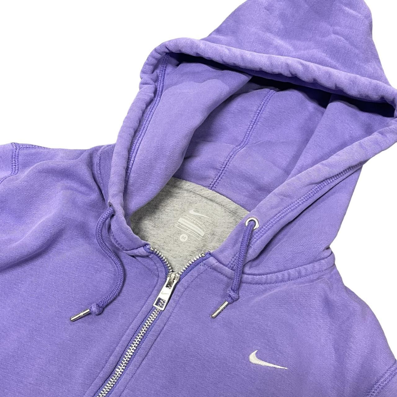 nike purple zip up