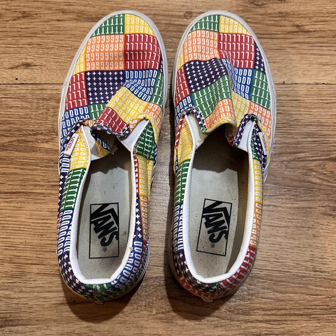 Vans rainbow sole shops