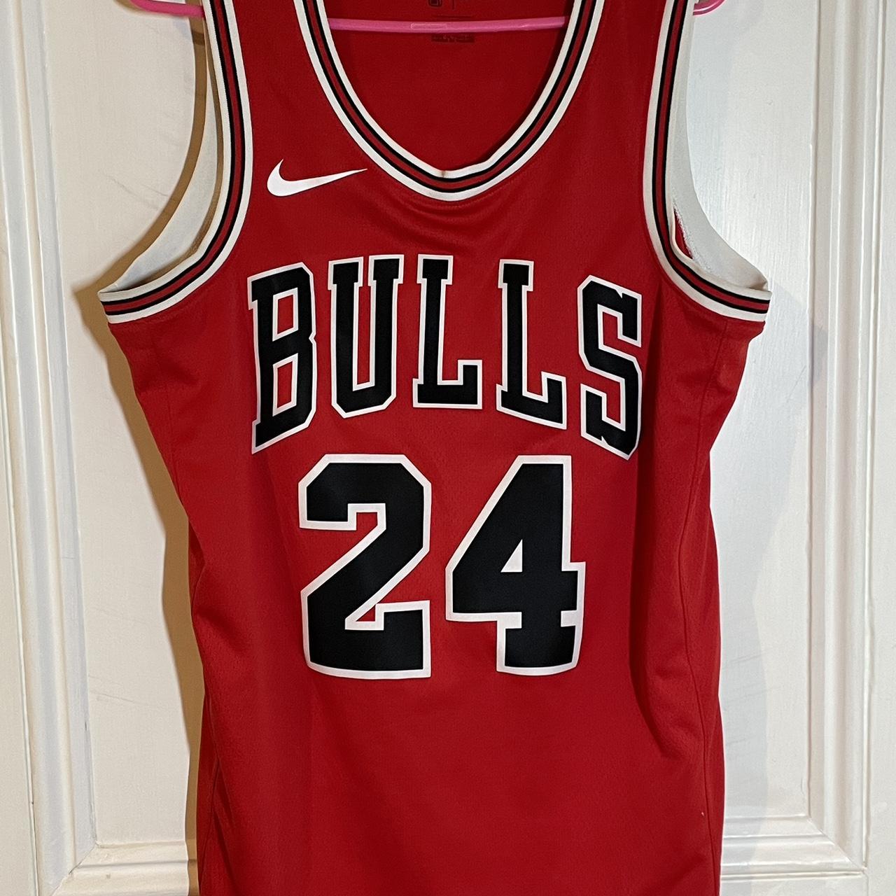 Chicago Bulls 24 Markkanen swingman jersey Authentic... - Depop