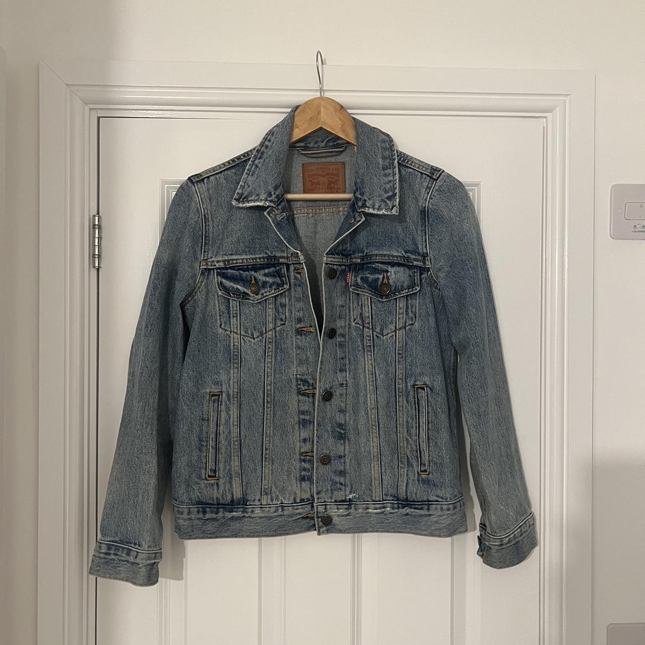 Women’s “original trucker” Levi’s Denim Jacket, Size... - Depop