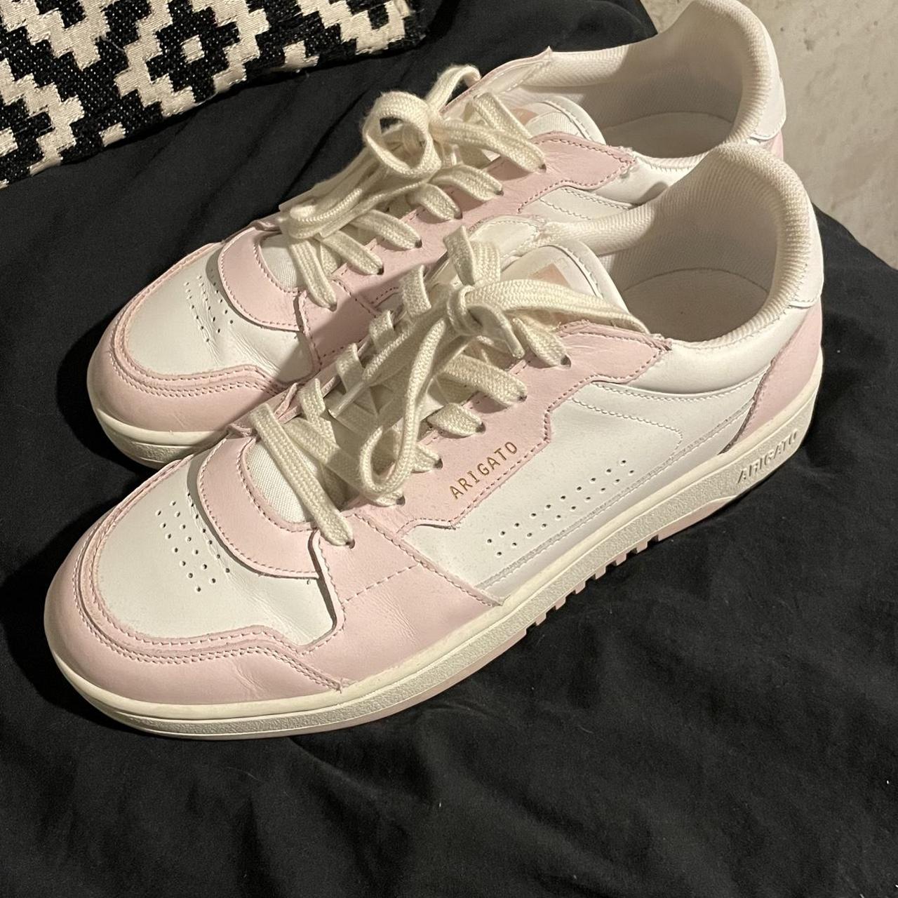 Axel Arigato Pink Sneaker, Almost New Only Worn Twice - Depop