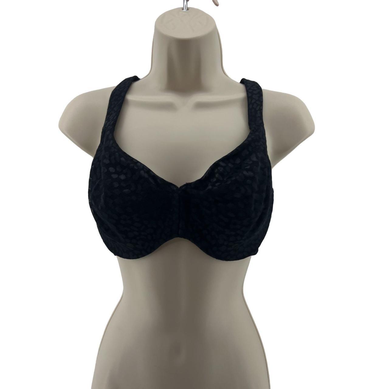 Soma Minimizing Emma Animal Jacquard Bra Black - Depop