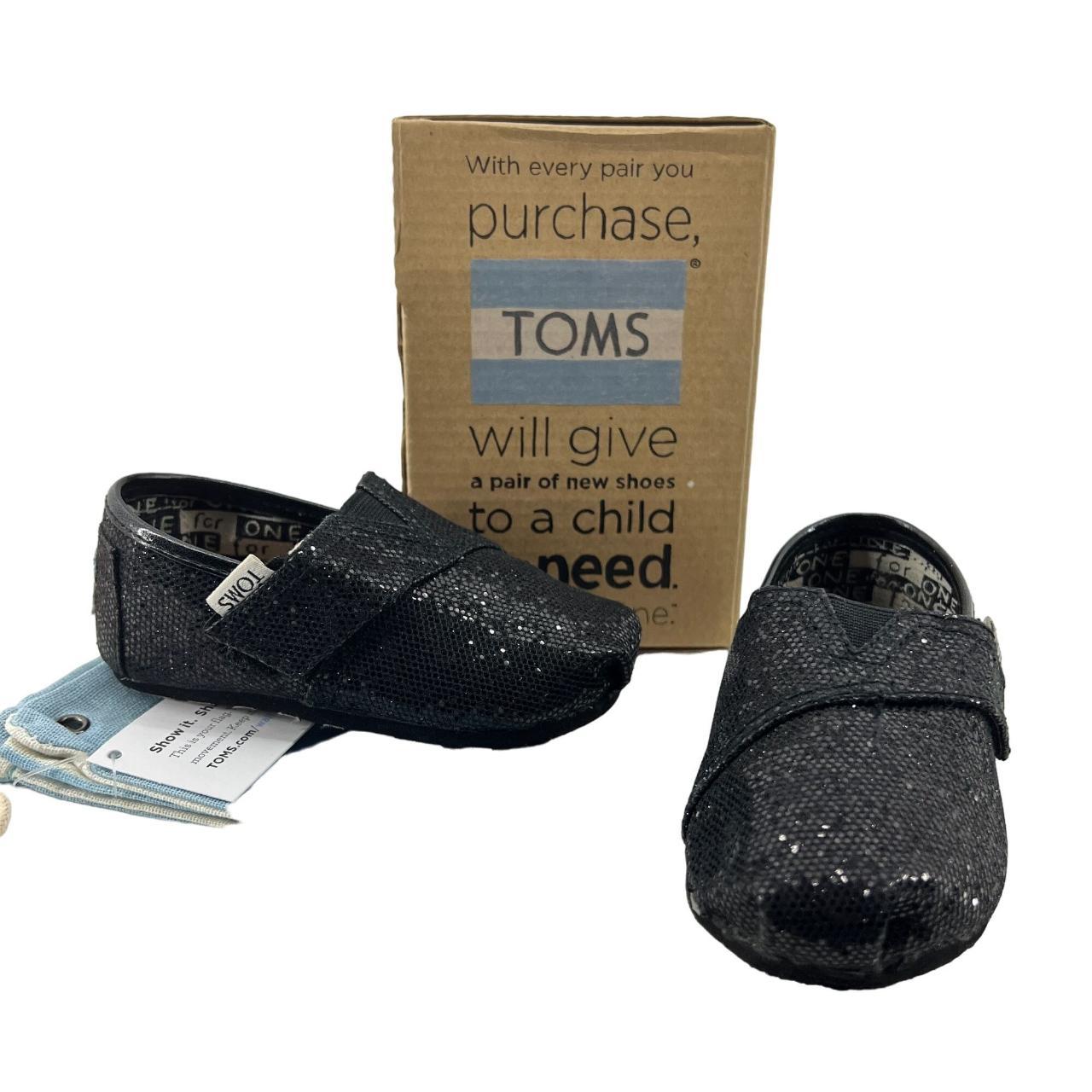 Black sales sparkly toms