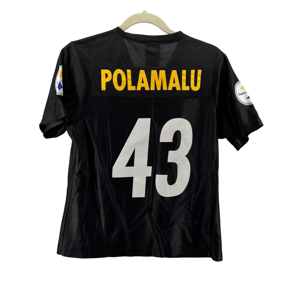 Troy Polamalu Pittsburgh Steelers Jersey Womens Medium NFL Team