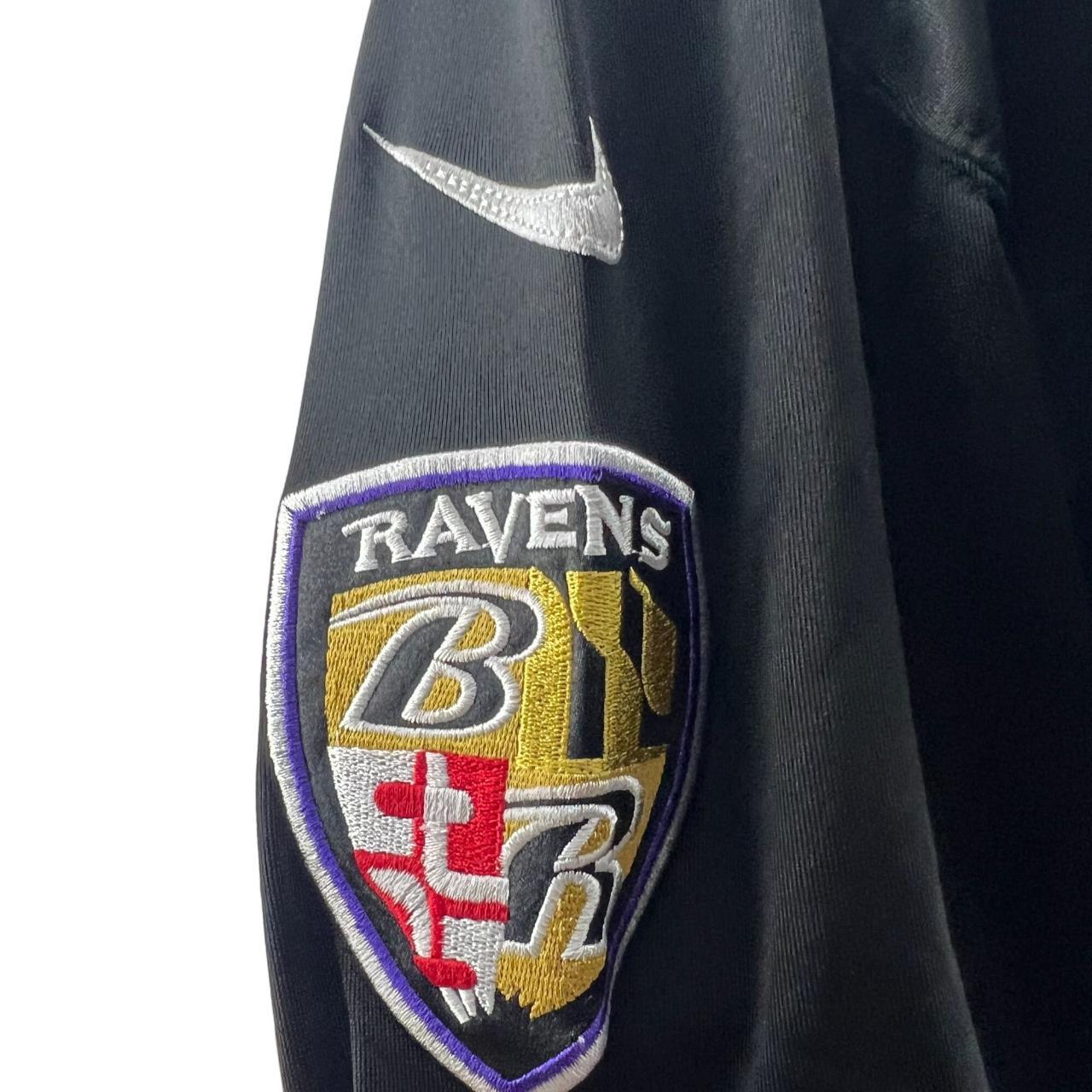 Baltimore Ravens Nike Shirt Mens XL Athletic Fit Black Terrell Suggs 55  Football