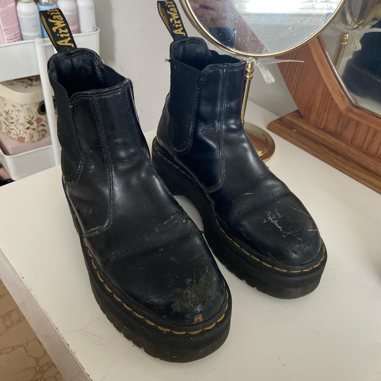 chelsea doc martens platform