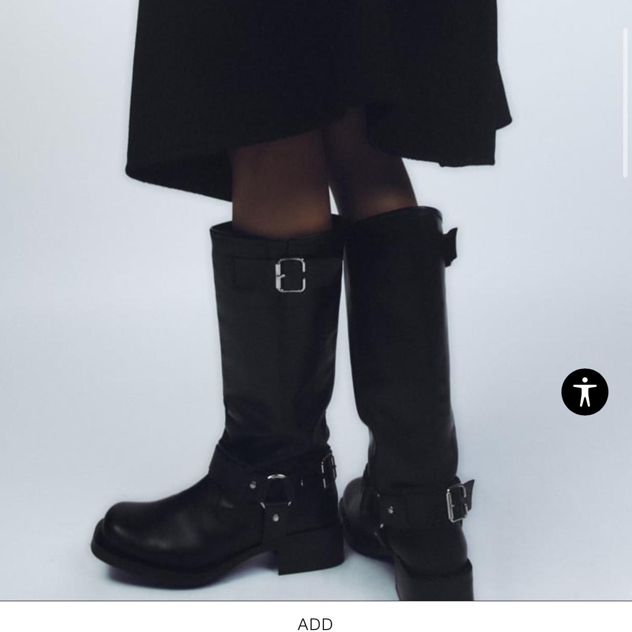 Zara harness hot sale boot