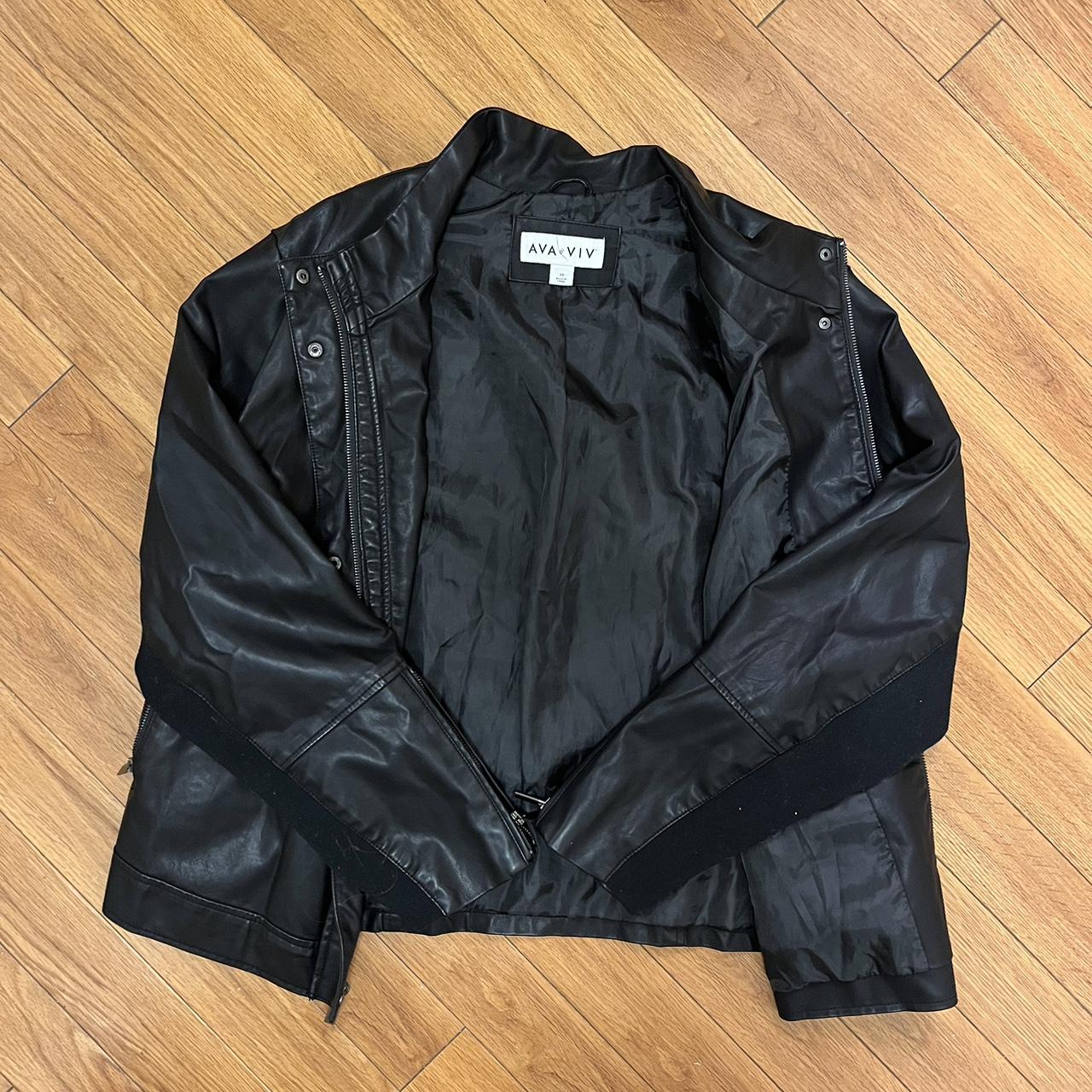 Ava and viv leather jacket hotsell