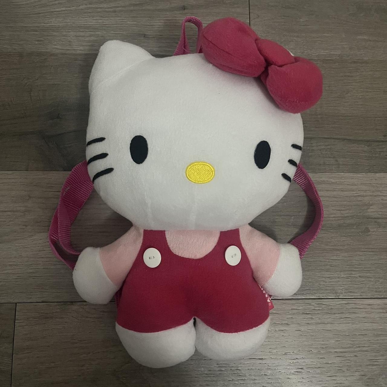 Hello Kitty Plush Backpack So So Cute In Perfect Depop 9840