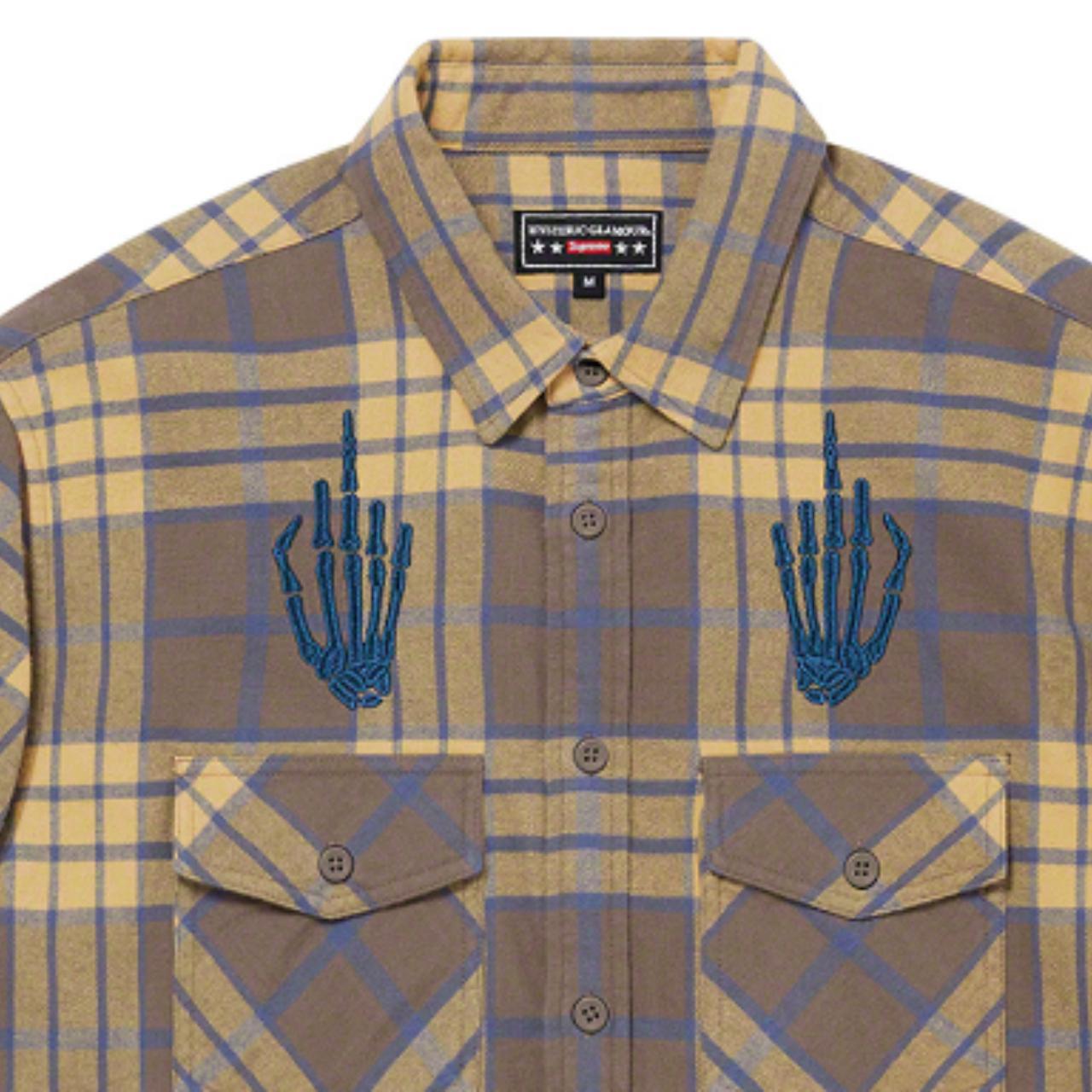 Item: Supreme Hysteric Glamour Plaid Flannel Shirt...