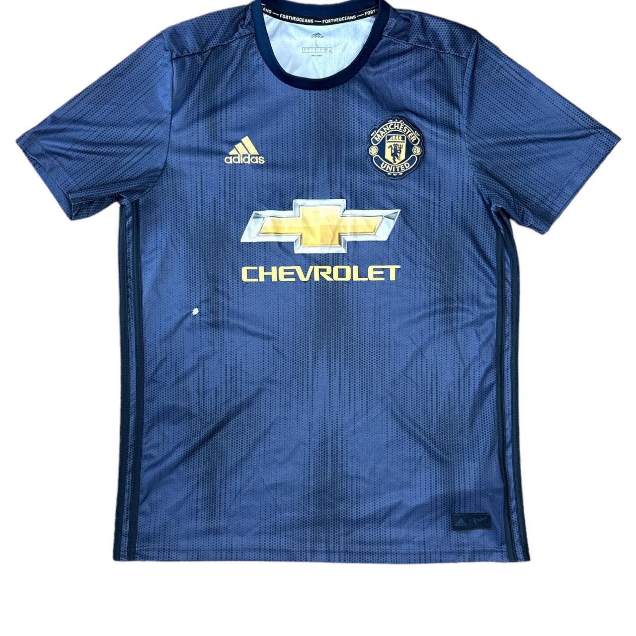 Manchester United Adidas Football Shirt Kit Jersey... Depop
