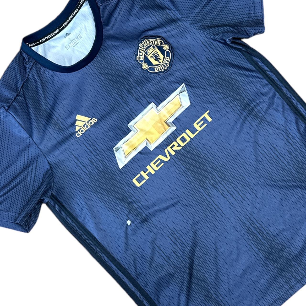 Manchester United Adidas Football Shirt Kit Jersey... - Depop