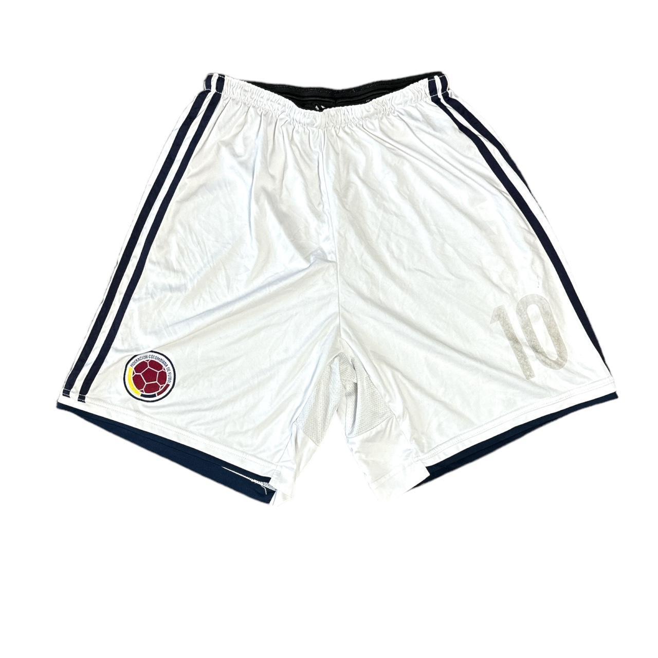 Colombia Adidas Football Shorts Kit Home Mens Small... Depop