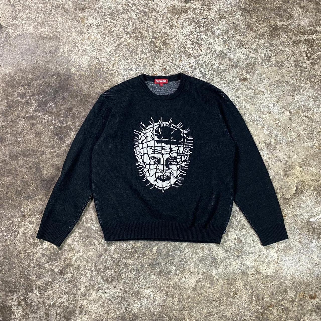 supreme hellraiser knit jumper pin head Depop