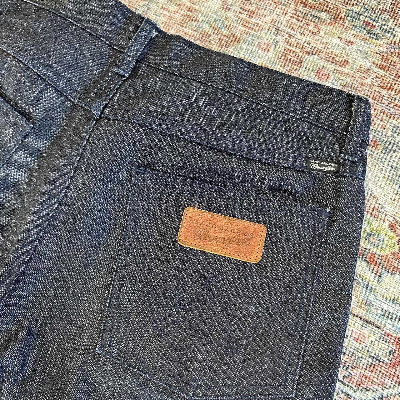 Marc Jacobs Wrangler Stiff Denim Jeans Brand - Depop