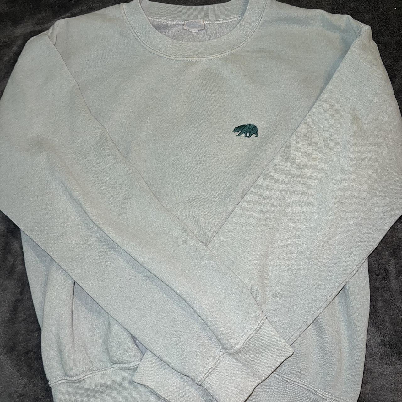 sage green brandy crewneck john galt Depop