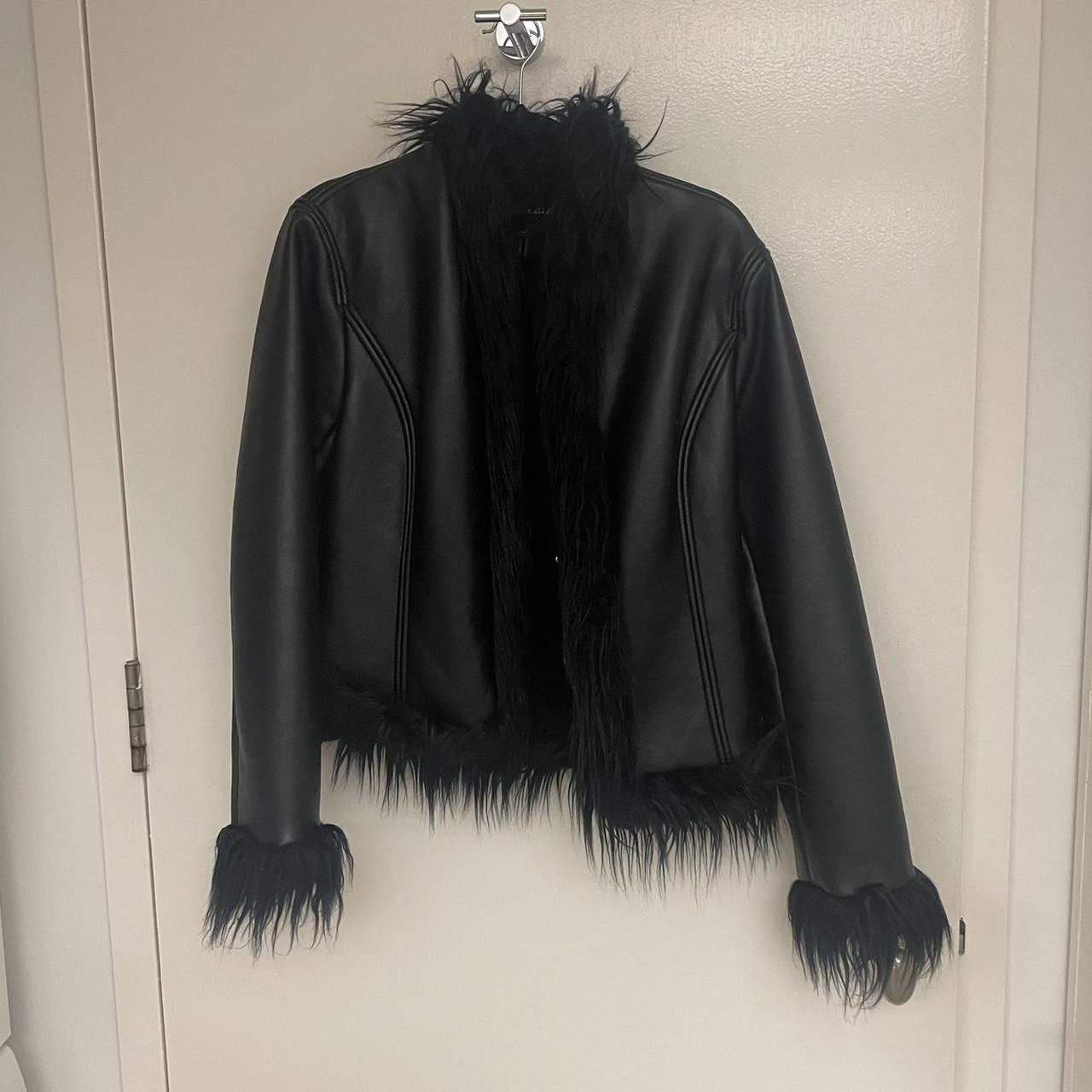 I am gia faux fur outlet jacket