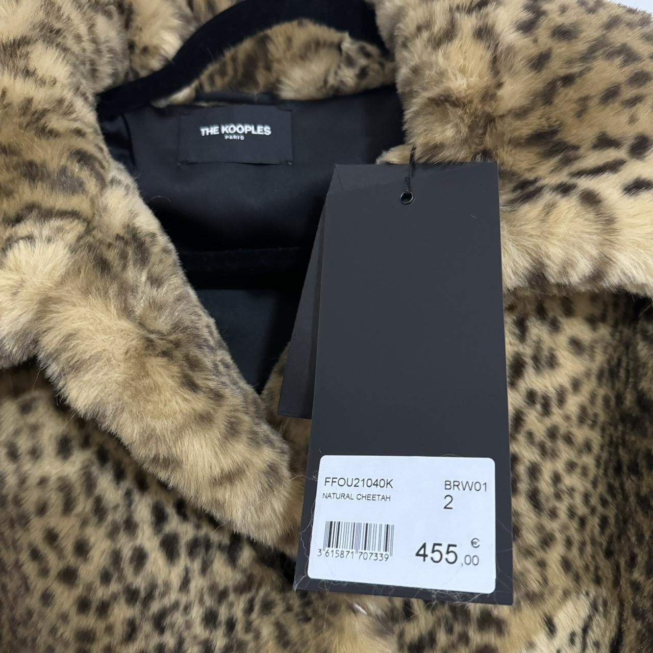 Fur Collar Kooples Leopard Coat The Kooples Leopard Faux Fur