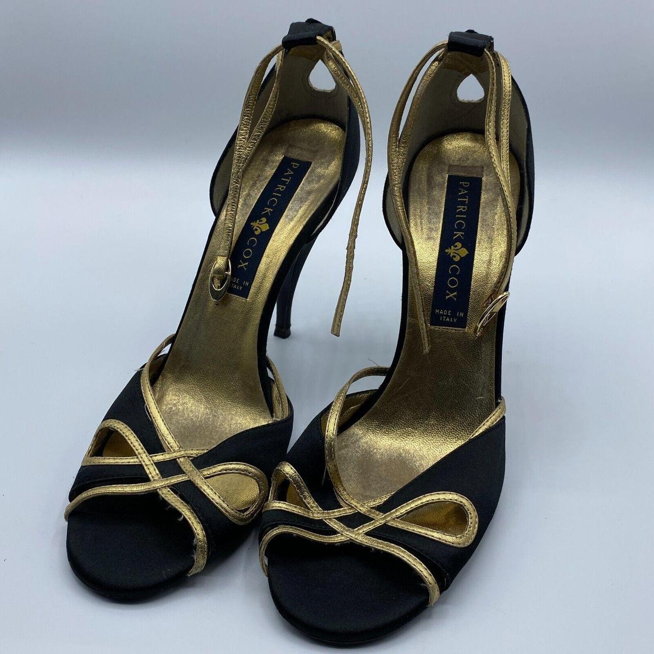 Patrick Cox Heels Shoes Open Toe Blue Gold UK 7 EU Depop patrick-cox-heels-shoes-open-toe-blue-gold-uk-7-eu-depop