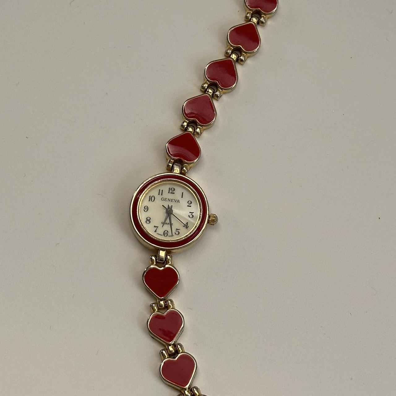 not for sale yetVintage Geneva Heart Watch Depop