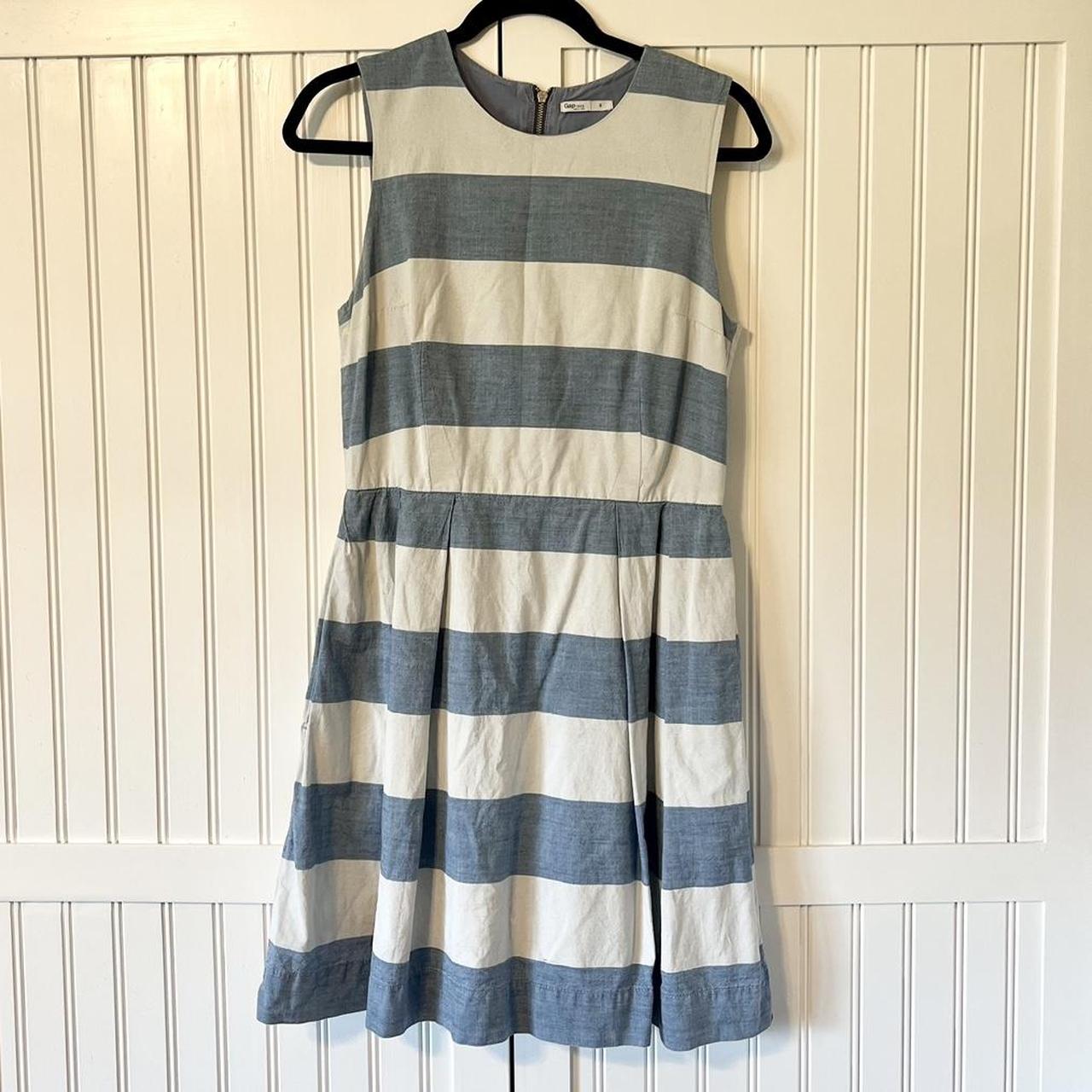 GAP Striped Dress ️Super cute great... - Depop