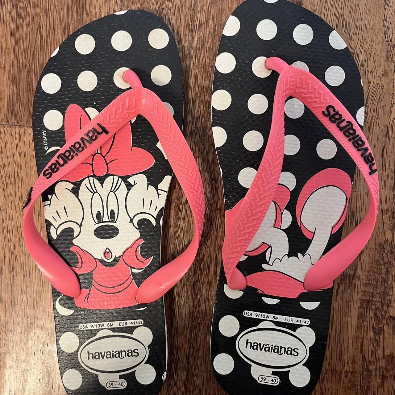 Minnie mouse sales flip flops