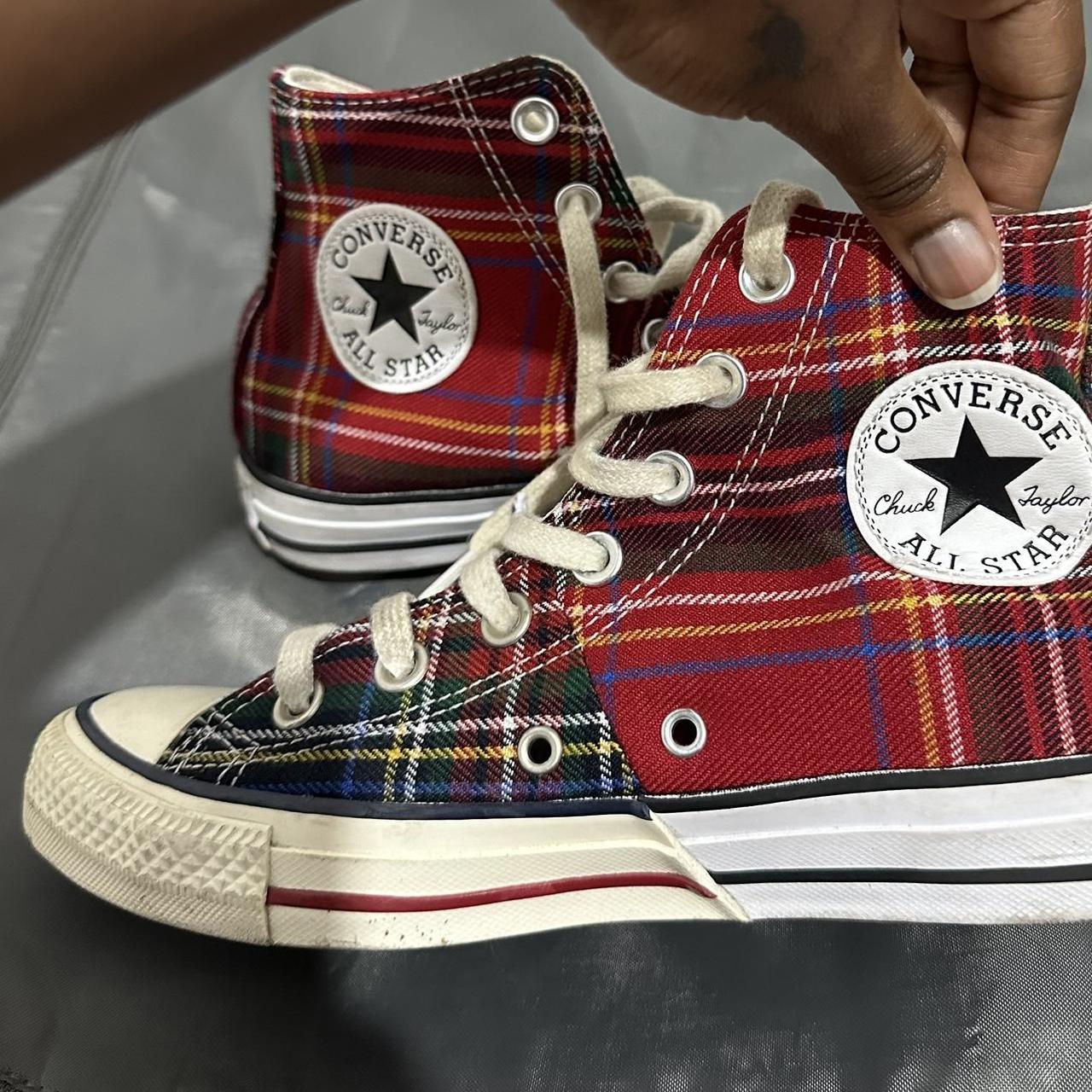 Converse fashion all star tartan