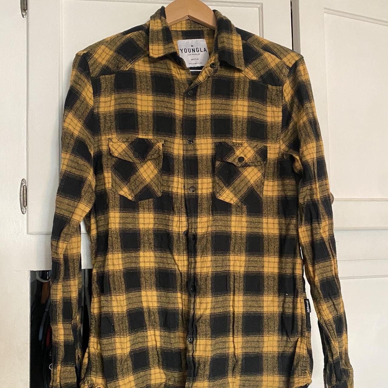 YoungLA Flannel Size M Tags: #depop #fashion... - Depop