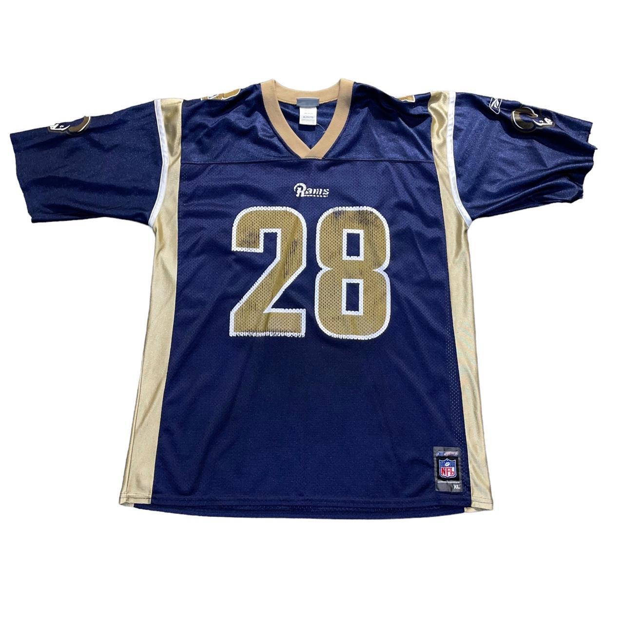 Vintage Marshall Faulk Reebok Rams Jersey Mens Size XL 