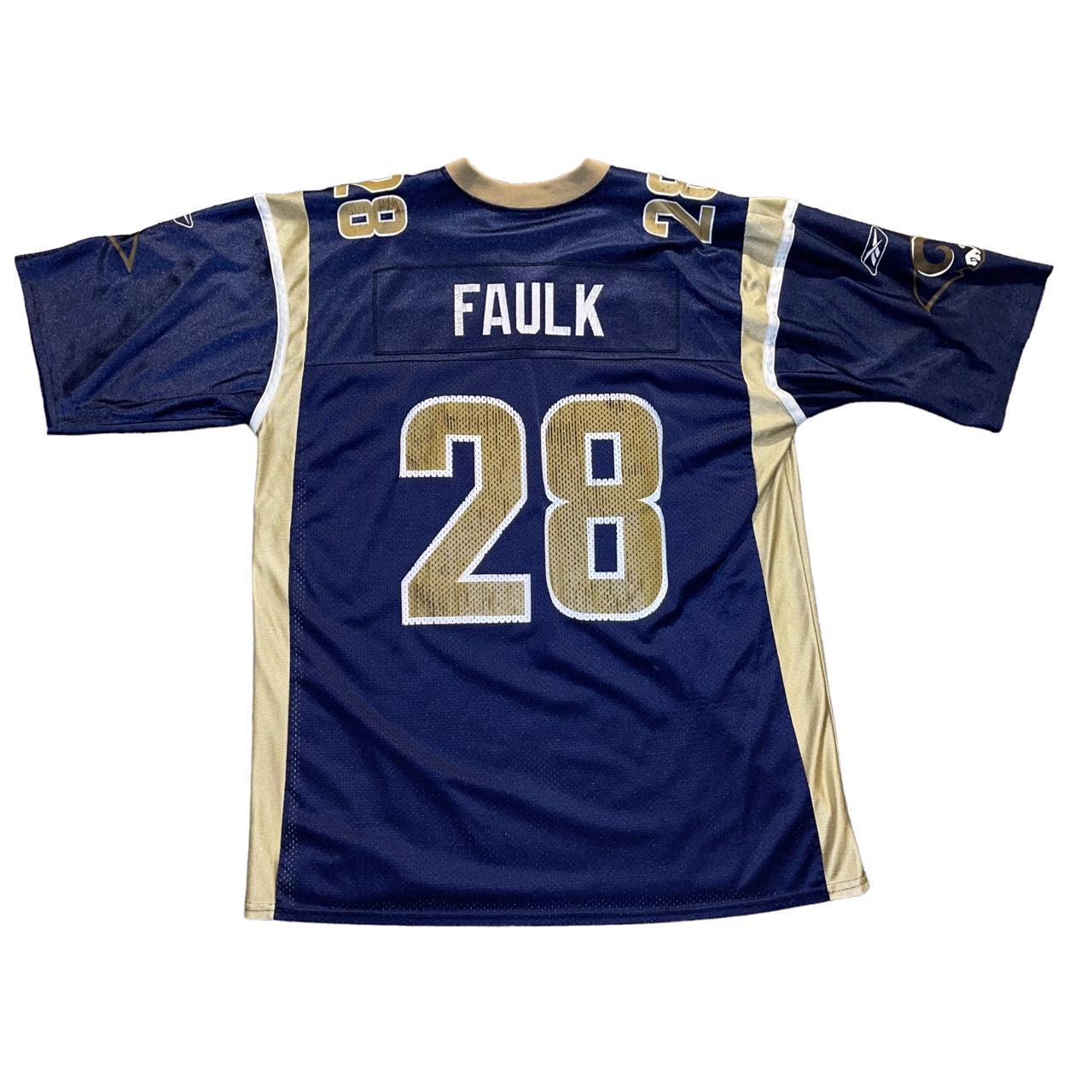 Reebok St. Louis Rams Marshall Faulk On Field - Depop