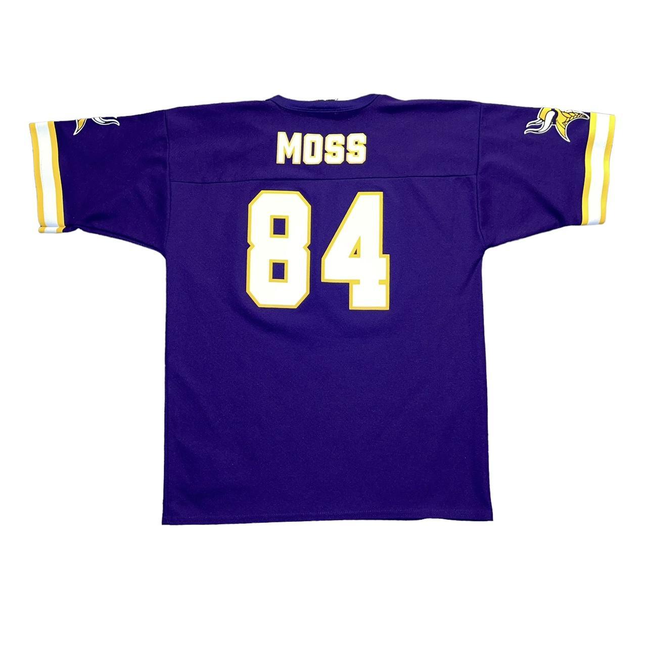 Vintage/Retro Randy Moss Jersey (Rare) Size - - Depop