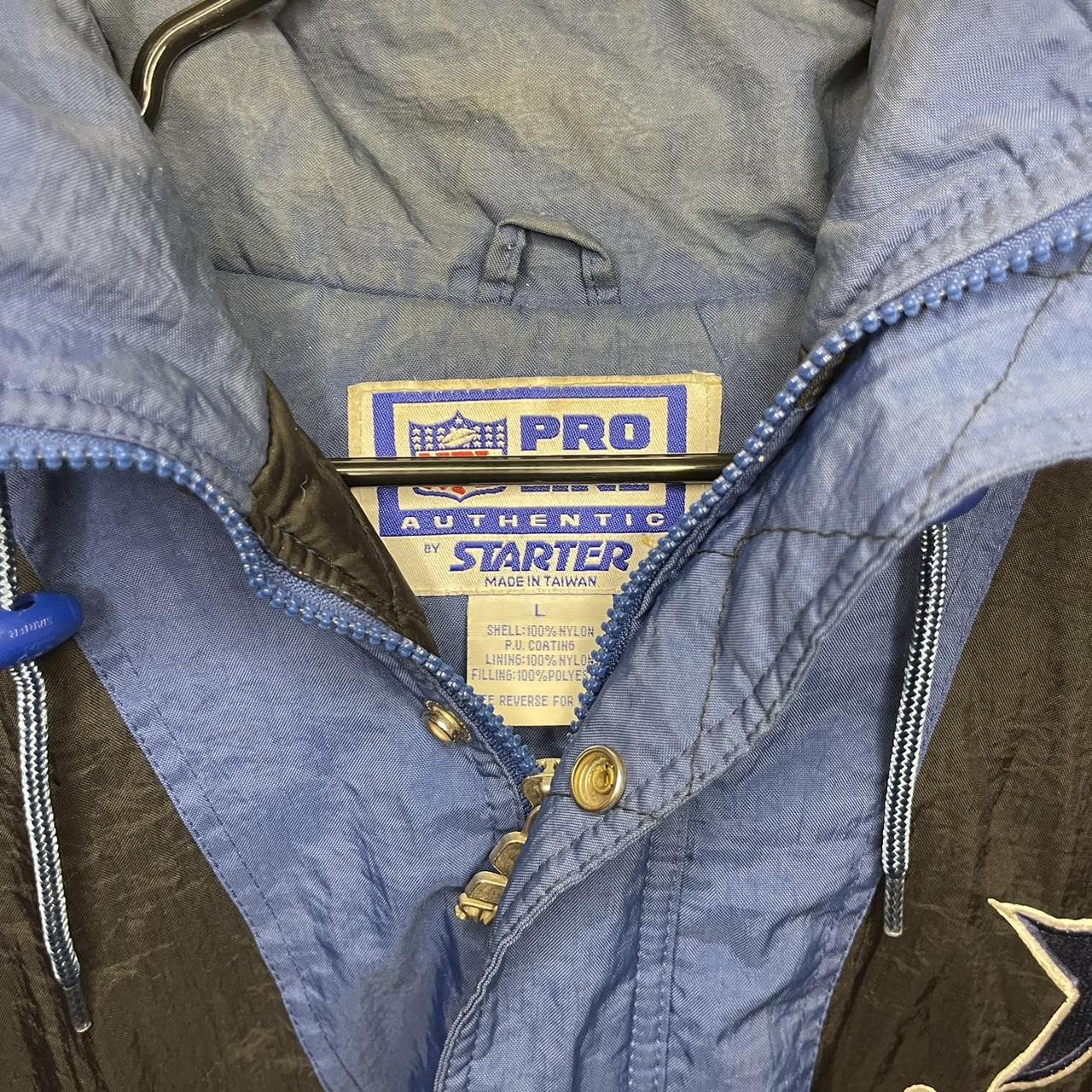 Vintage starter pro line dallas cowboys puffer - Depop