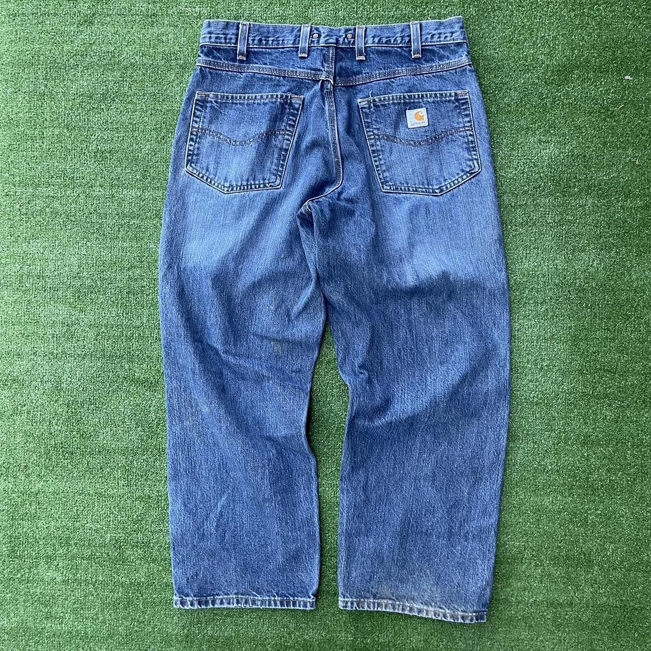 Vintage Carhartt Loose Fit Baggy Jeans Men’s Size... - Depop