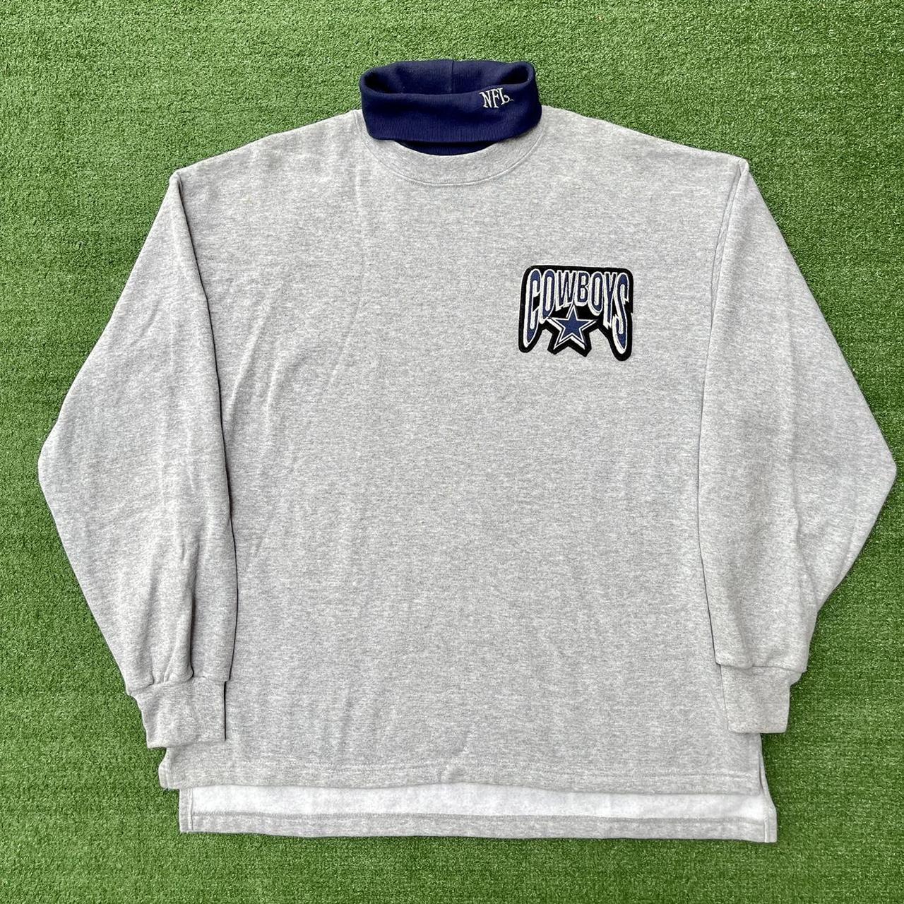 Men's Navy Dallas Cowboys Retro Sweater