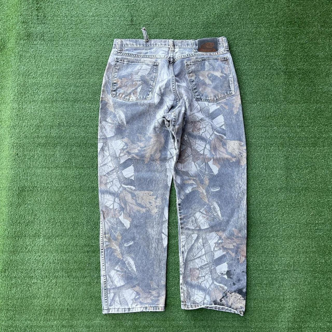 Vintage Wrangler Faded Camo Camouflage Pants Men’s... Depop