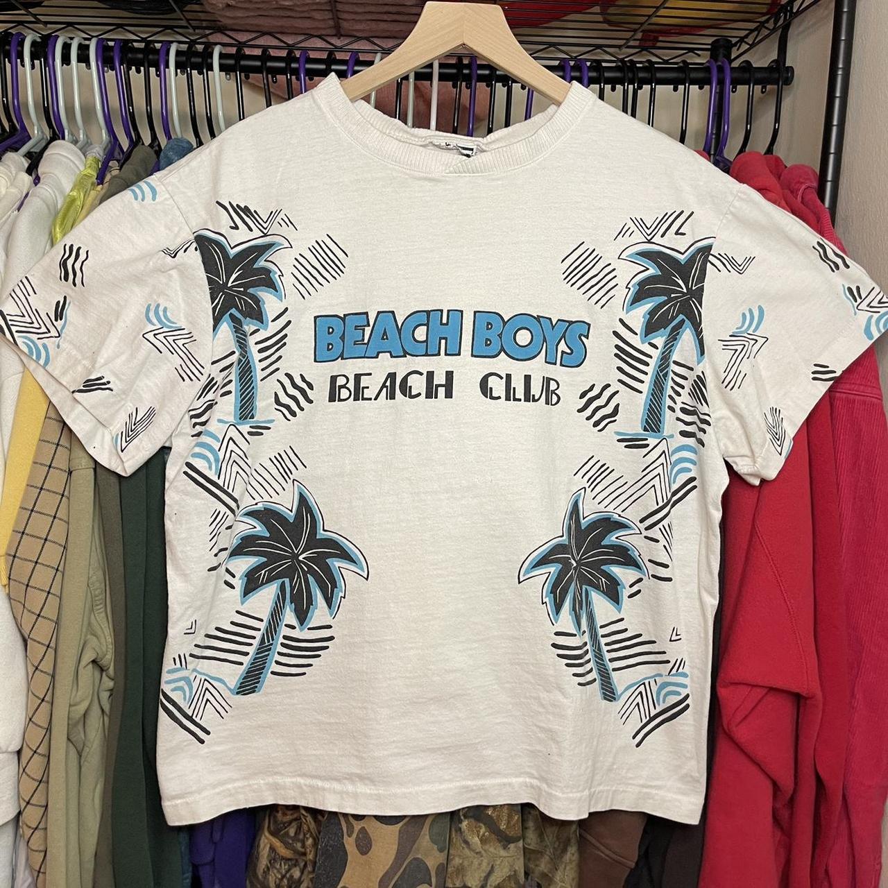 Vintage Beach Boys Beach Club Tour T Shirt Men’s... - Depop