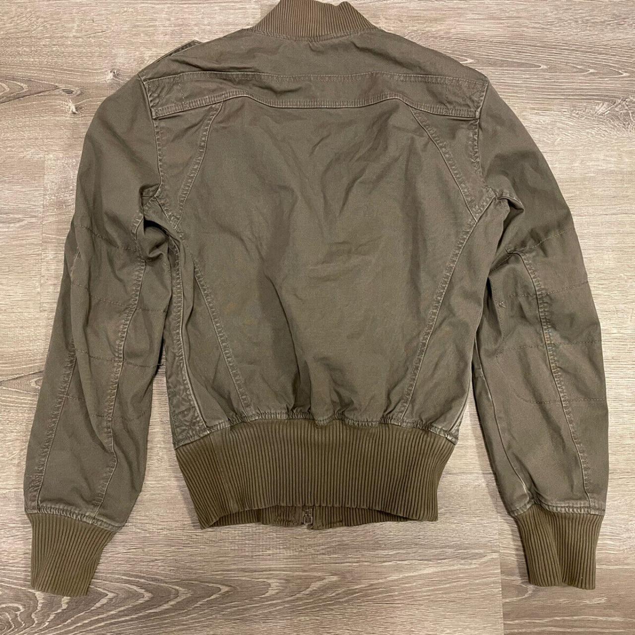 Diesel Army Green Bomber Jacket So cool and love... Depop