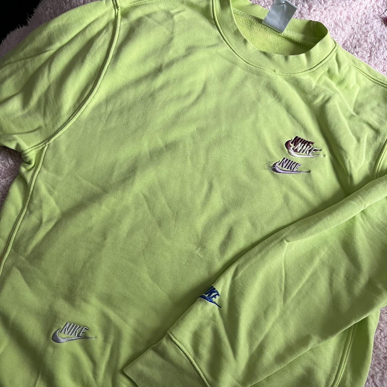 mens nike lime green shirt