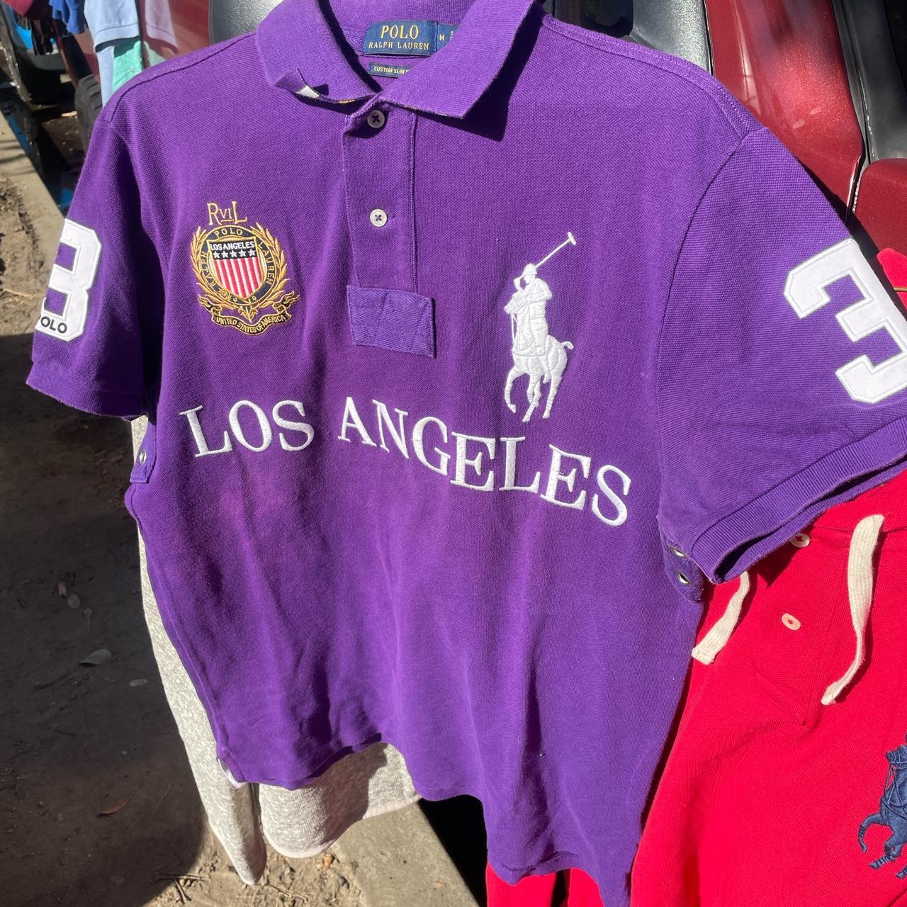 Exclusive Purple Big Pony Los Angeles Ralph Lauren... - Depop