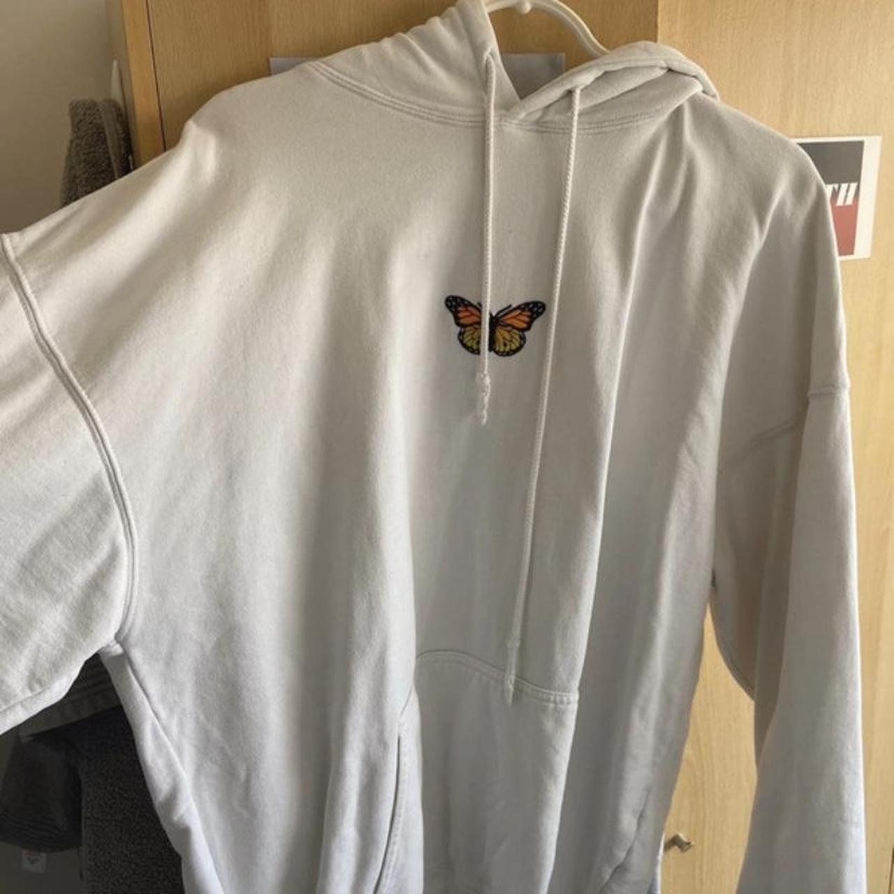 brandy melville butterfly sweatshirt