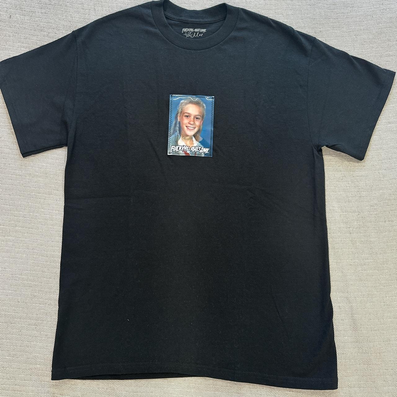 FUCKING AWESOME “Chloë Lenticular Tee” ~ Black... - Depop