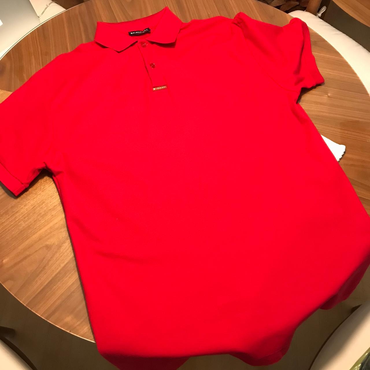 Balenciaga polo clearance red