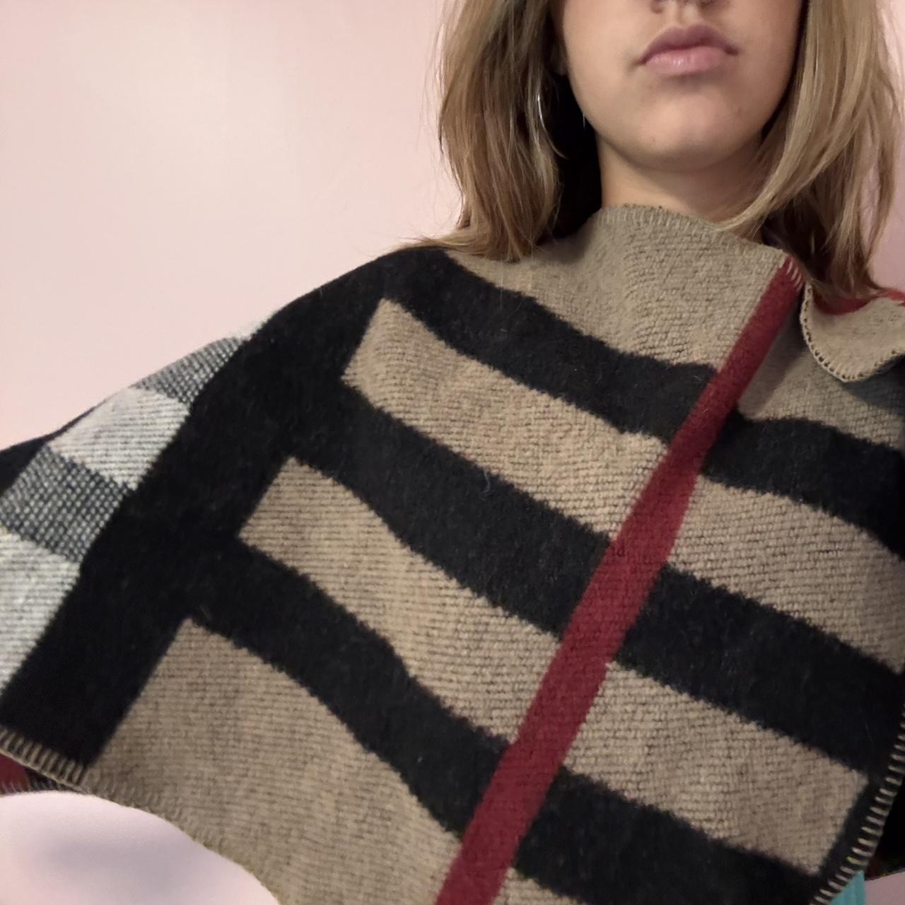 Beautiful Burberry cape!!! Burberry kids but fits Depop