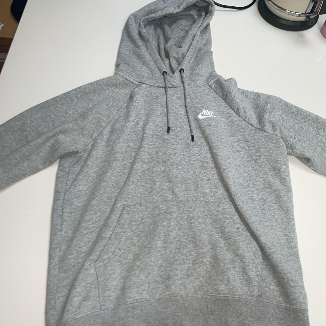 Womens grey Nike hoodie. Size small Perfect... - Depop