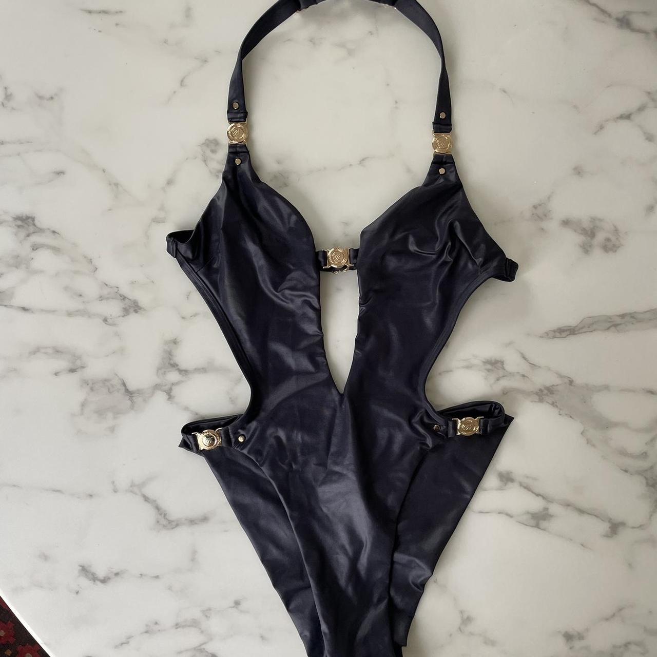 Honey Birdette Women's Black Swimsuit-one-piece