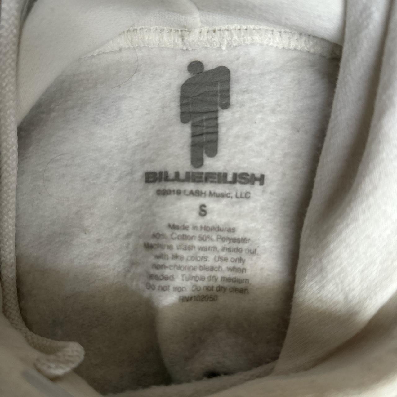 On Stage Off White Tour Hoodie – Billie Eilish