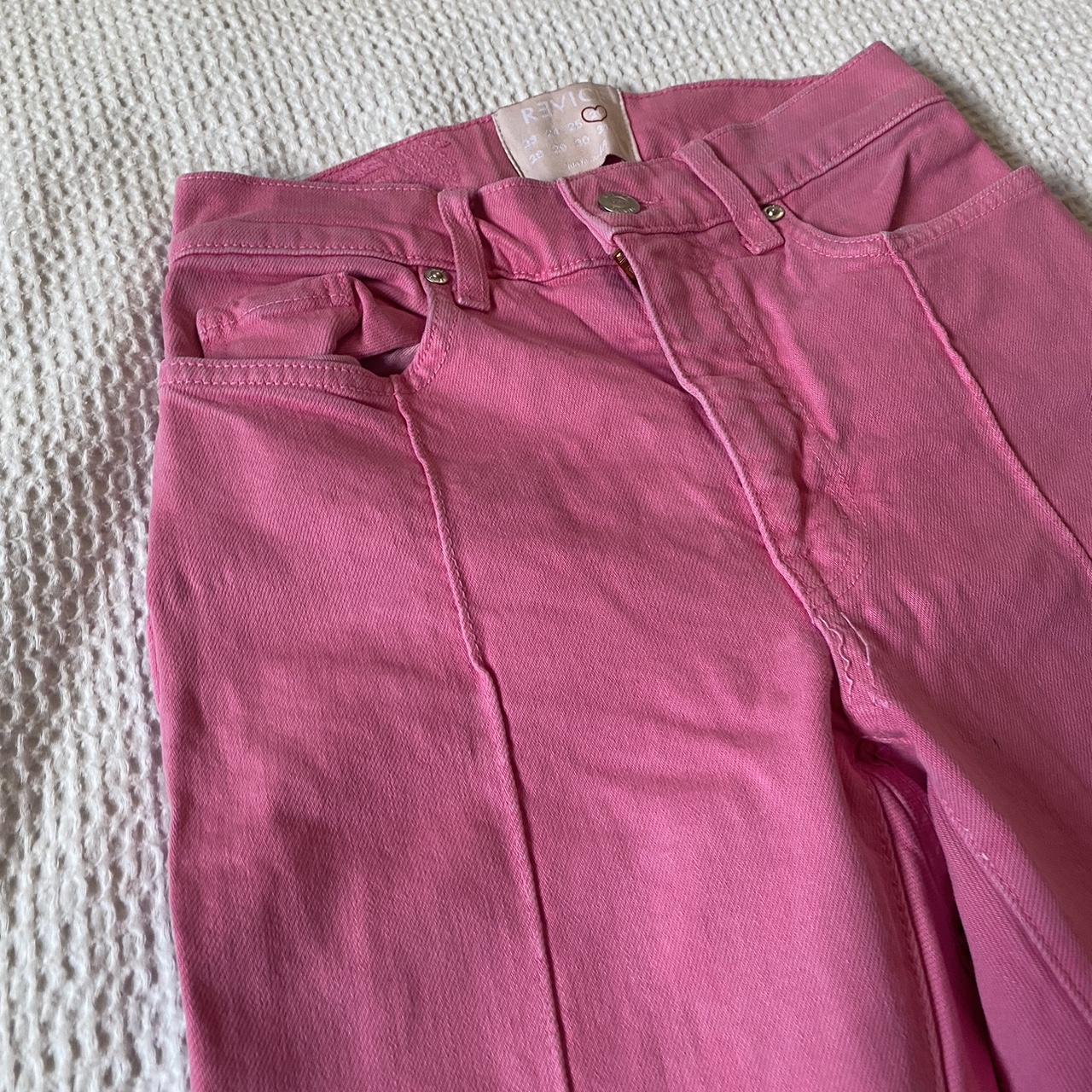 Hot pink star bottom Revice jeans. These revive... Depop