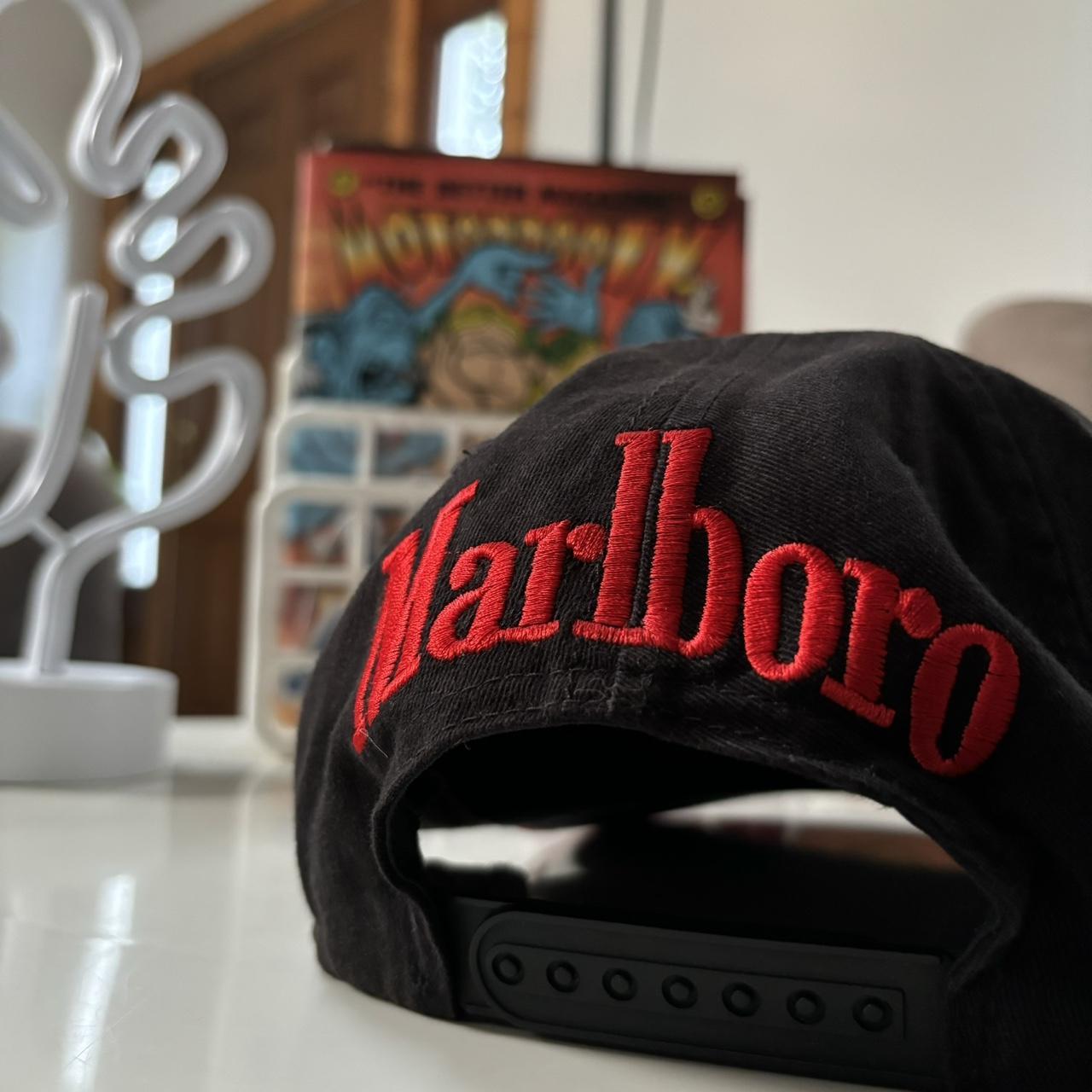 Vintage Marlboro Snapback Hat Vintage 1990s | Depop Vintage Marlboro Snapback Hat Vintage 1990s | Depop