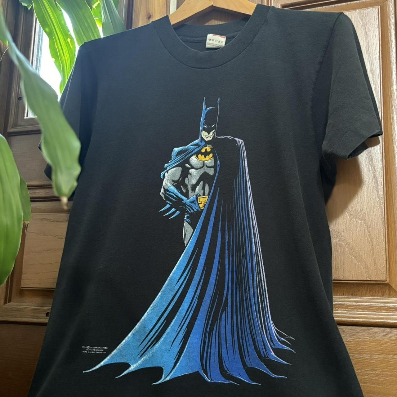 VINTAGE 1988 hot BATMAN T-SHIRT